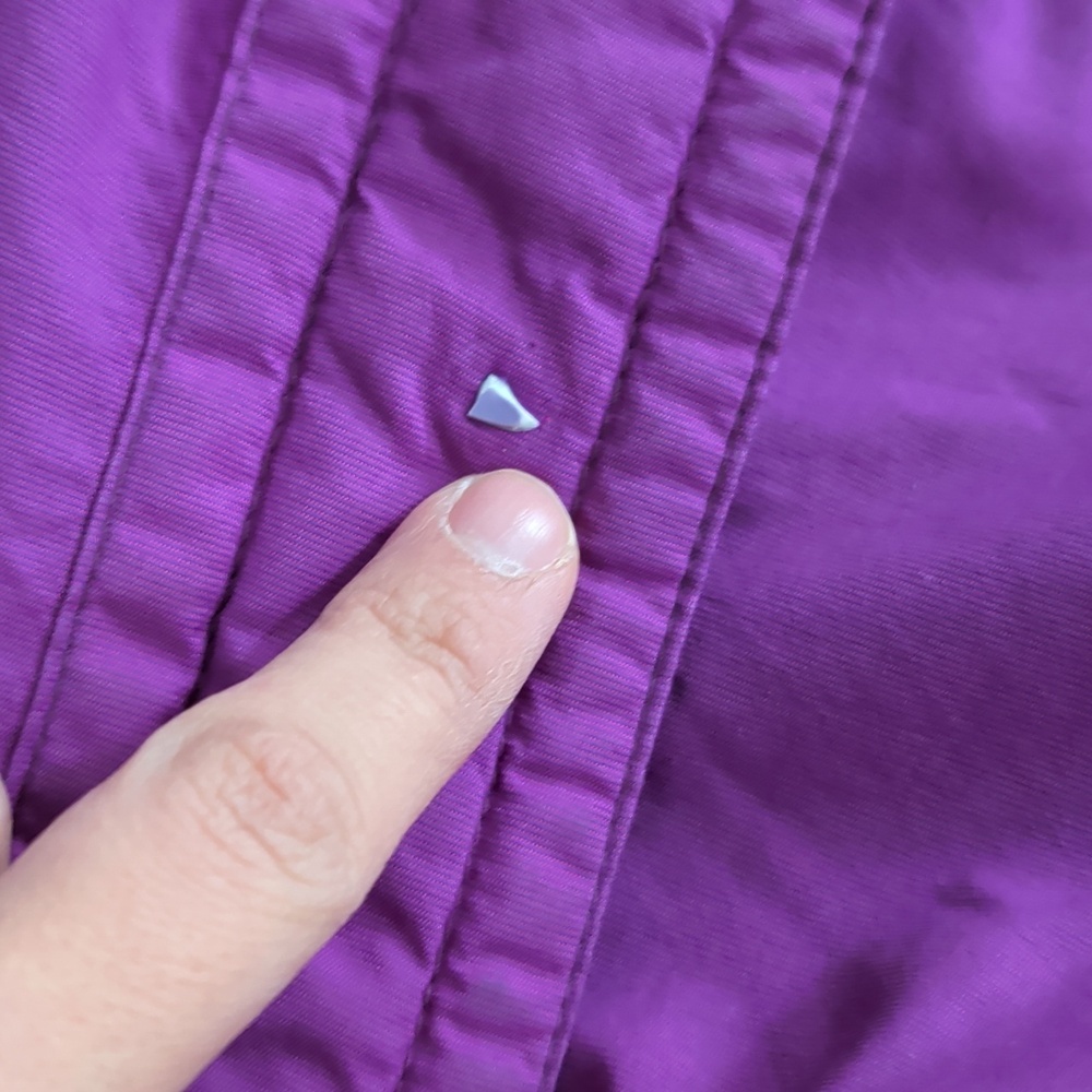 Patagonia Vintage Purple Long Lined Jacket - Picture 5 of 9